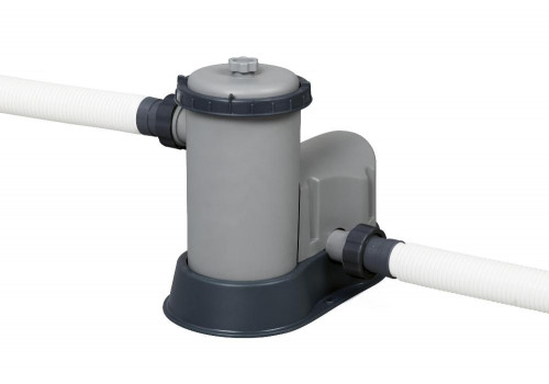 5611Z Bestway Прямоугольный каркасный бассейн 640х274х132см+фильтр-насос, лестница, тент