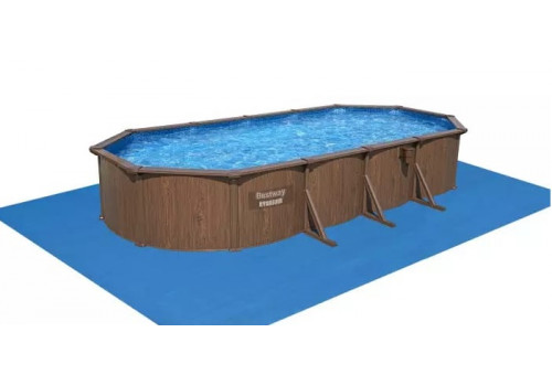 BestWay Стальной морозоустойчивый бассейн, 730х360х130см+фильтр песчаный 561CW