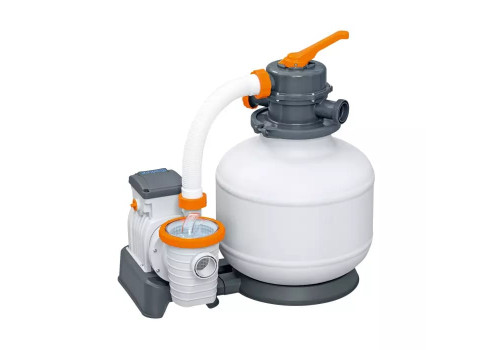 BestWay Стальной морозоустойчивый бассейн, 730х360х130см+фильтр песчаный 561CW