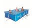 56424 Каркасный бассейн прямоугольный BestWay, 400х211х81см, фильтр-насос картр 1249 л/ч (56251, 56442)